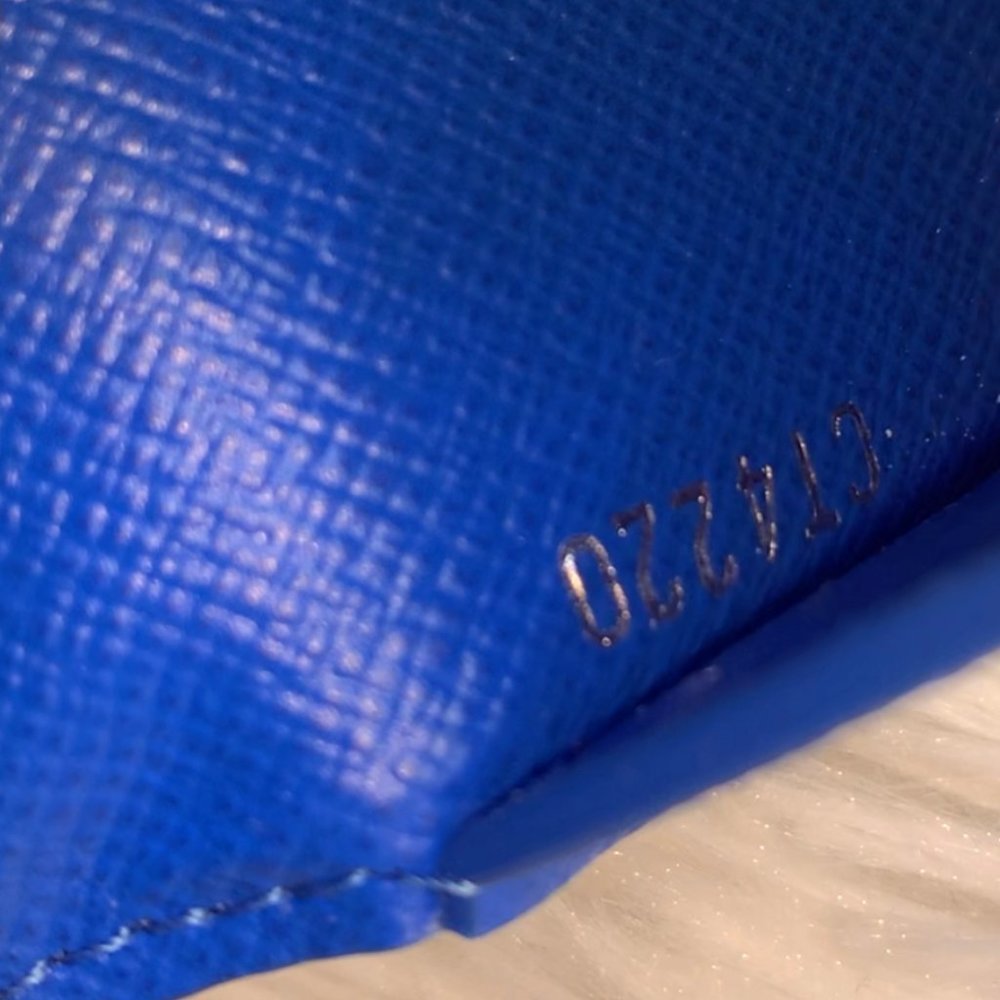 ❌SOLD❌ Louis Vuitton Clouds Pocket Organizer Card Wallet PO Virgil Abloh Blue - Picture 13 of 14